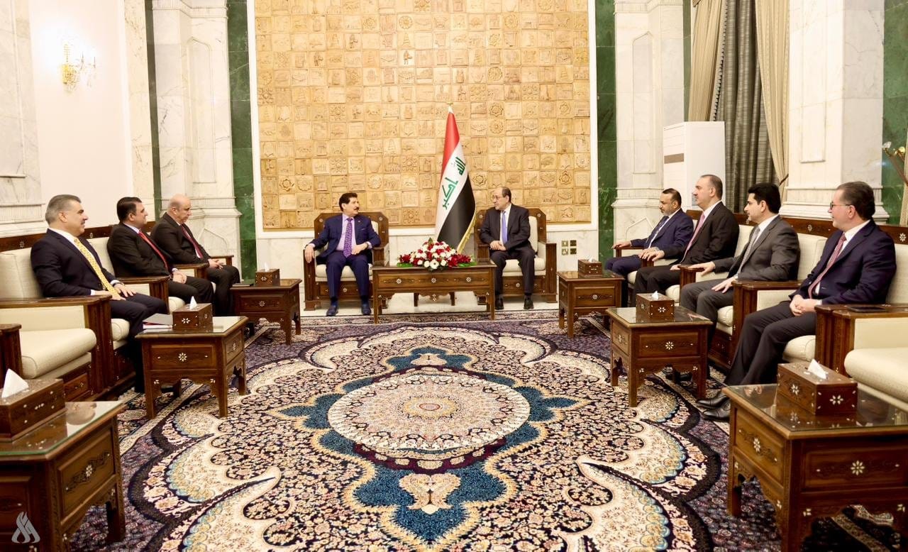 المالكي يبحث مع وفد من الحزب الديمقراطي الكردستاني الحوارات الجارية لتشكيل الحكومة