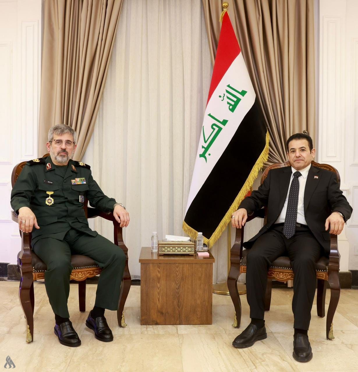 العراق وإيران يبحثان استمرار التعاون في ضبط الحدود ومنع التهريب