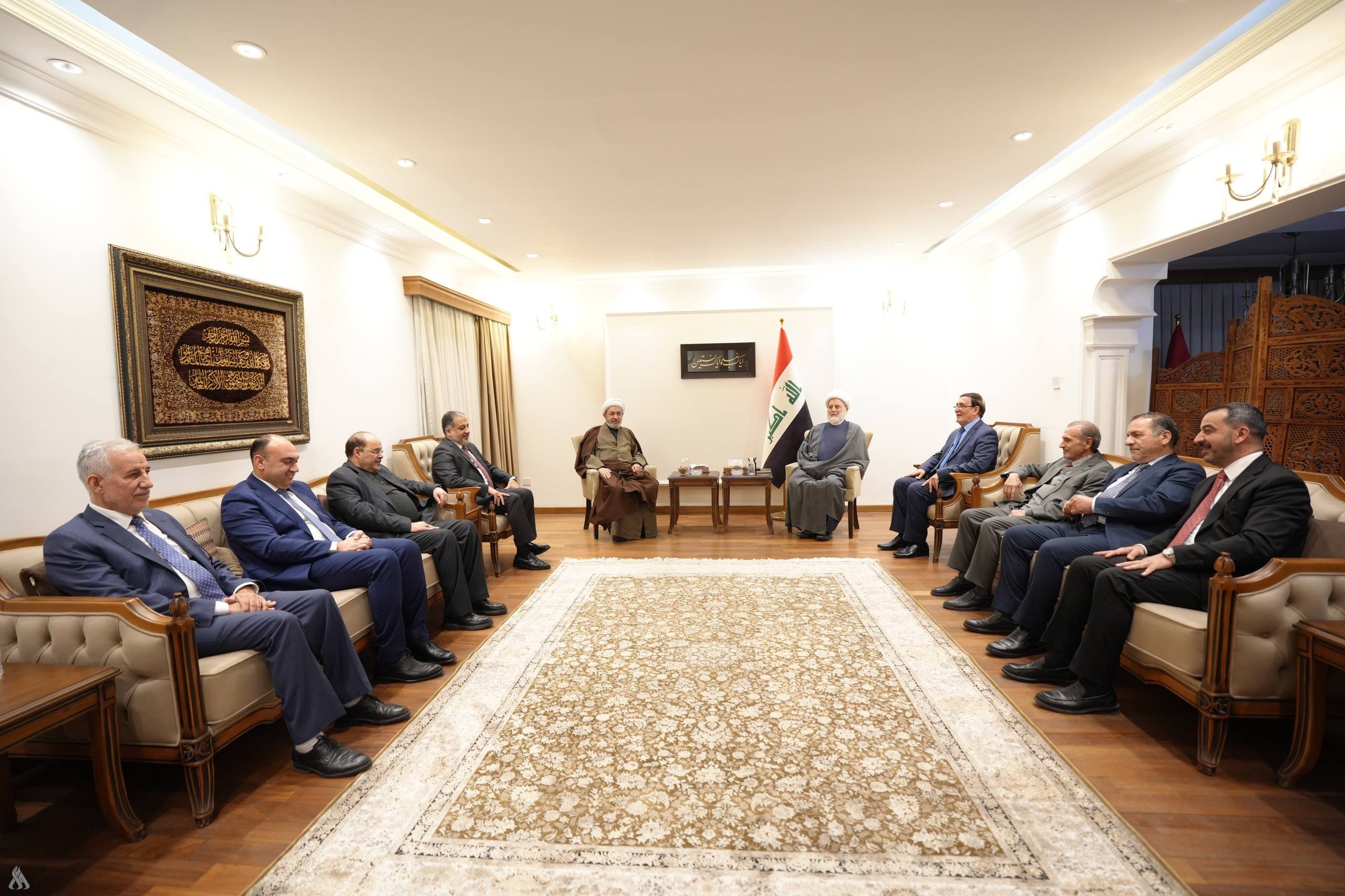 الشيخ حمودي يؤكد أهمية الالتزام بالتوقيتات الدستورية لحسم الاستحقاقات