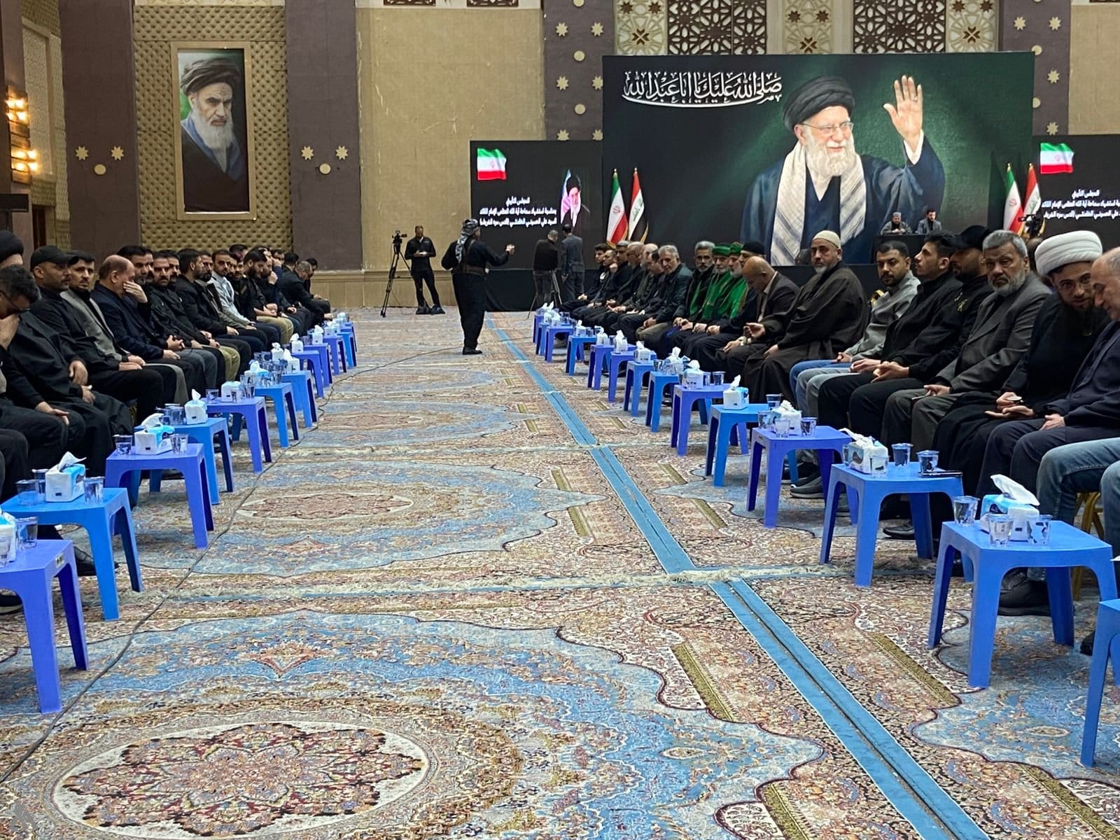 السفارة الإيرانية في بغداد تُقيم مجلس عزاء باستشهاد السيد علي الخامنئي