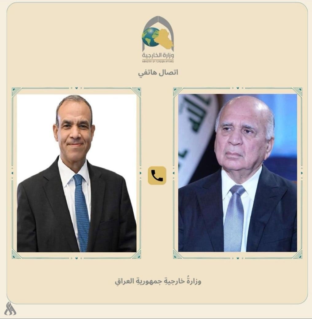وزير الخارجية ونظيره المصري يؤكدان أهمية تكثيف الجهود لوقف إطلاق النار في المنطقة